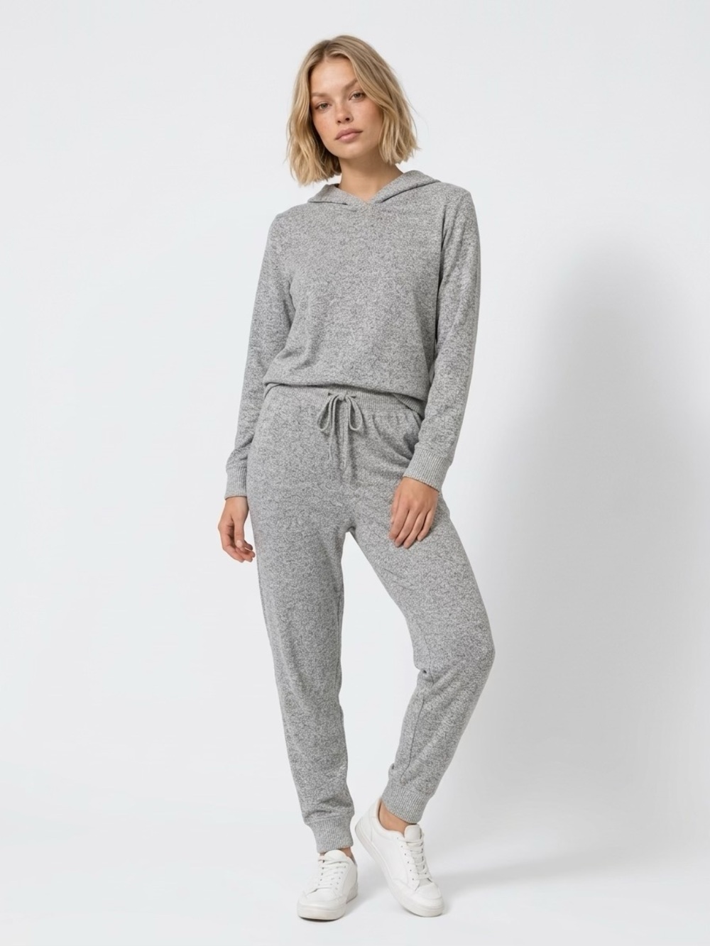 Fat Face Light Grey Hooded Lounge Set